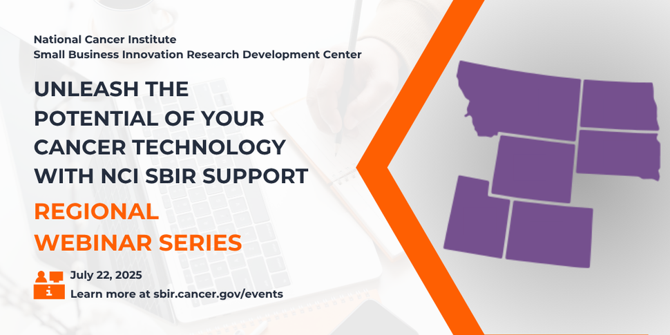 NCI SBIR Regional Webinar: Rocky Mountain