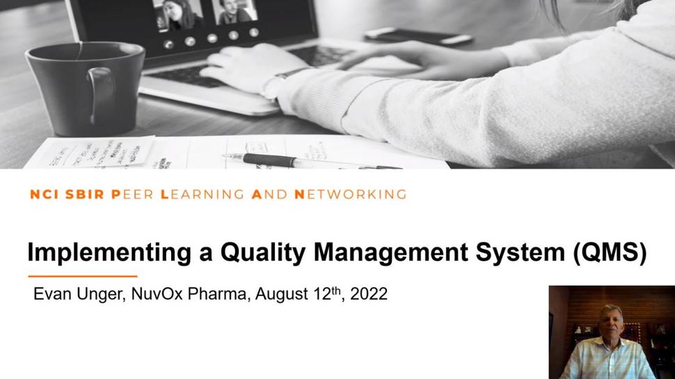 PLAN - QMS - NurOx Pharma