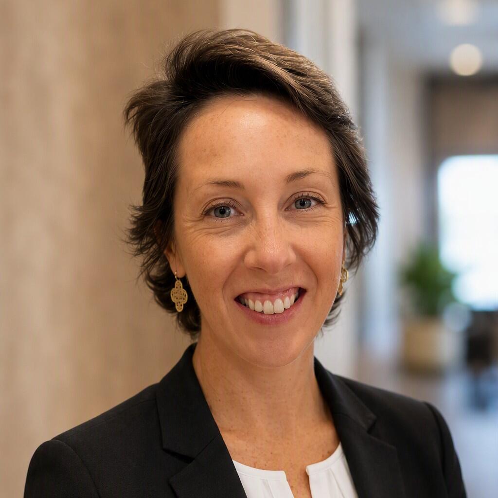 Professional headshot of a woman